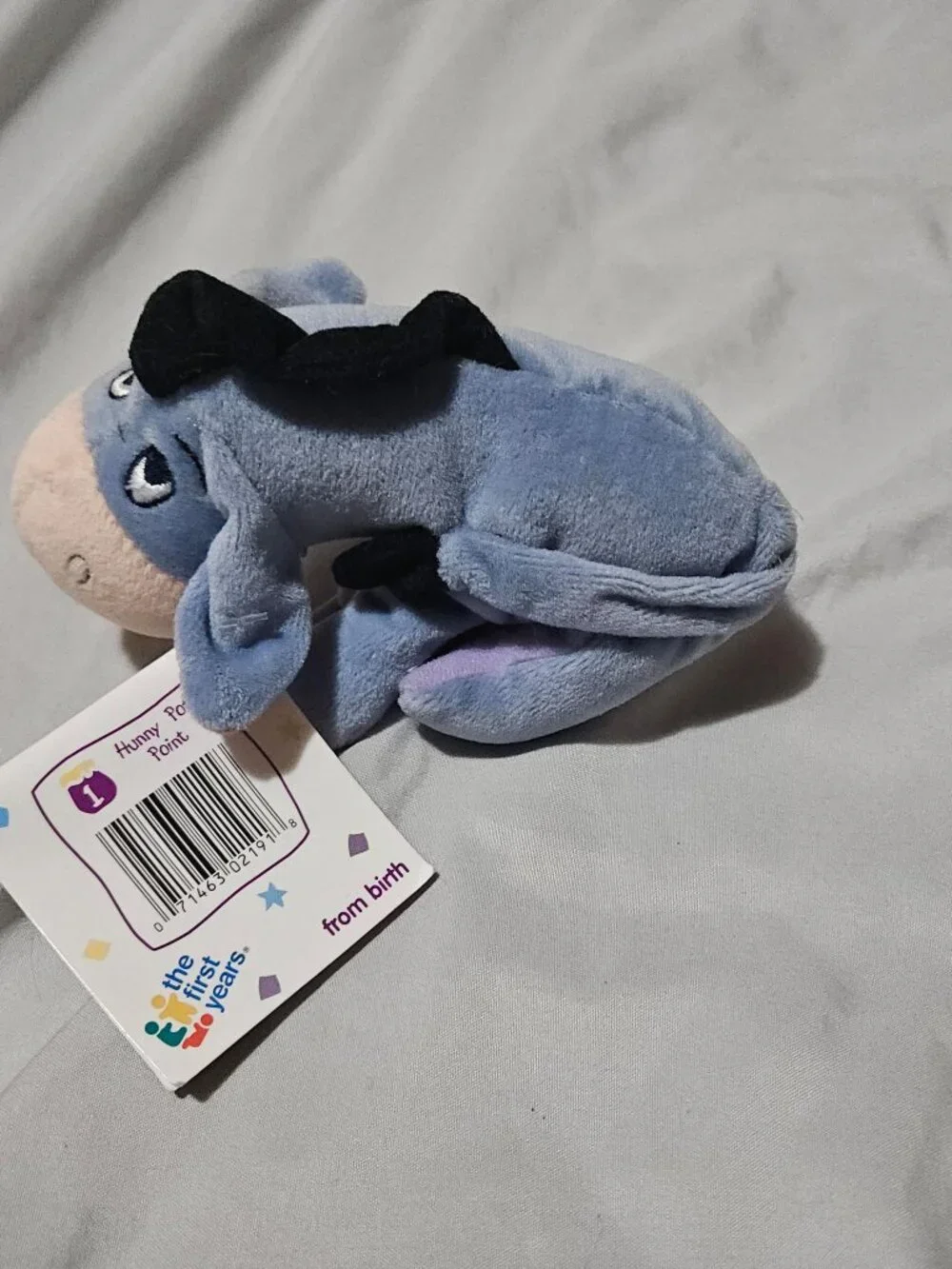 90s Eeyore Plush Rattle